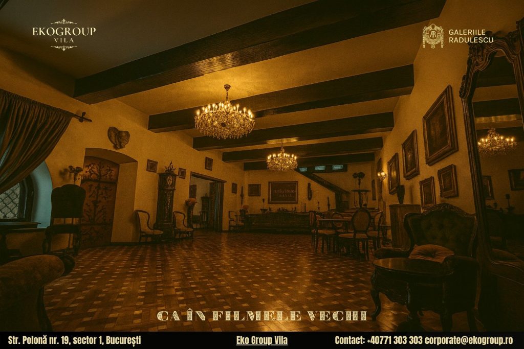 Crăciunul anilor ’30 la Eko Group Vila: o experiență ca un film de craciun interbelic