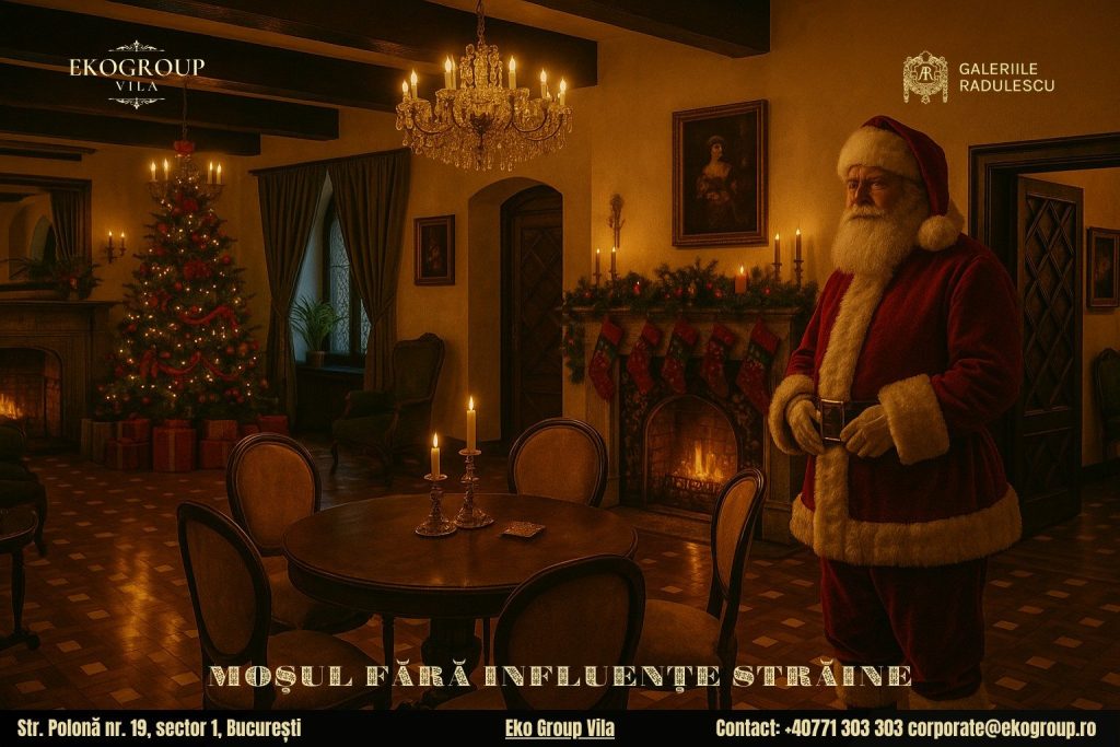 Moș Crăciun în anii ’30 la Eko Group Vila: o revenire elegantă în farmecul unei epoci fără reclame