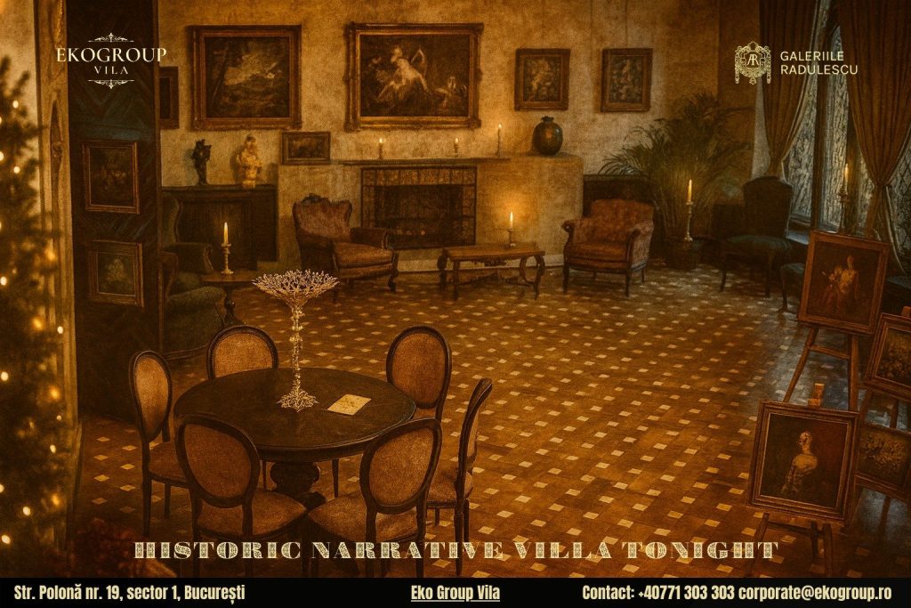 Povestea Crăciunului: Magia anilor ’30 la Eko Group Vila, între artă și istorie